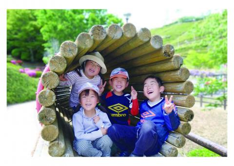 丸太の中の秘密基地