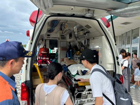 救急車展示1